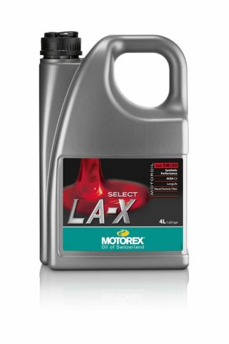 MOTOREX SELECT LA-X 5W-30 4L (C2, C3 BMW, MB, VW, Fiat, GM)