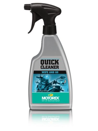 MOTOREX Quick Cleaner 500ml (gyorstisztító, bukó, rostély, műanyag idomok...)