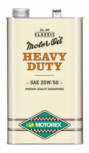 MOTOREX Heavy Duty SAE 20W-50 5L ( oldtimer olaj )