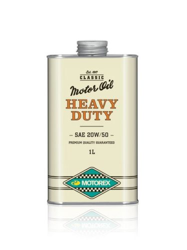 MOTOREX Heavy Duty SAE 20W-50 1L ( oldtimer olaj )