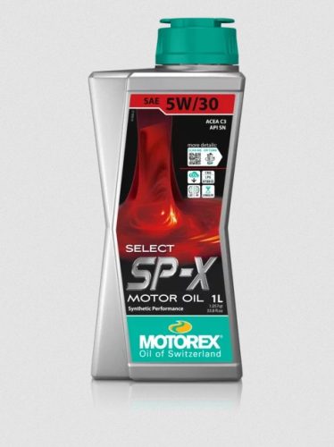 MOTOREX SELECT SP-X 5W-30 1L (C3, BMW, MB, VW, Porshce, Fiat)