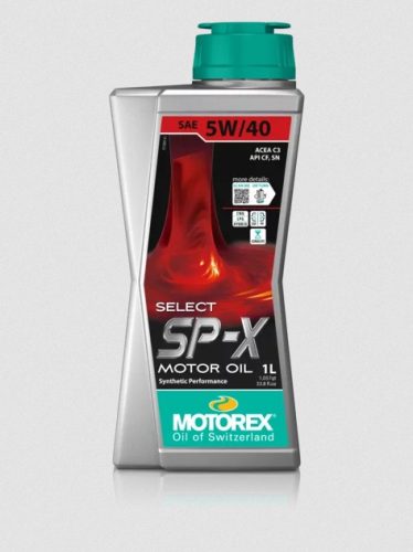 MOTOREX SELECT SP-X 5W-40 1L (C3,BMW,MB,VW,Ford,Fiat,Renault,Porsche)