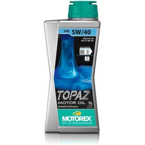 MOTOREX TOPAZ 5W-40 1L (MB, VW, Porsche, Fiat, Renault)