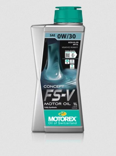 MOTOREX CONCEPT FS-V 0W-30 1L (Volvo A5/B5)