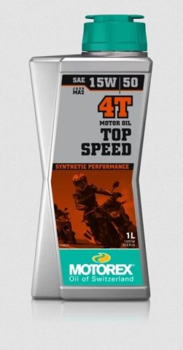 MOTOREX Top Speed 4T 15W-50 MA2 1L