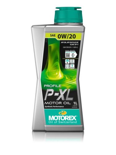 MOTOREX PROFILE P-XL 0W-20 1L (GM, Ilsac,SN+)