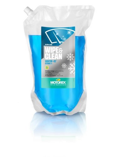 MOTOREX Wipe & Clean Winter 2L (Téli szélvédőmosó) -22C citromos