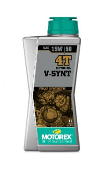 MOTOREX V-Synt 4T 15W-50 1L