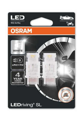 OSRAM 12V 2W W2.5x16q  P27/7W  LEDriving® SL Duo Bliszter
