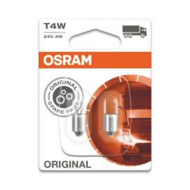 OSRAM 24V 4W BA9s T4W STANDARD Duo Bliszter