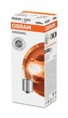 OSRAM 12V 5W BA15s R5W STANDARD Doboz