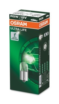 OSRAM 12V 5W BA15s R5W ULTRA LIFE Doboz