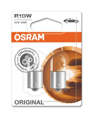 OSRAM 12V 10W BA15s R10W STANDARD Duo Bliszter