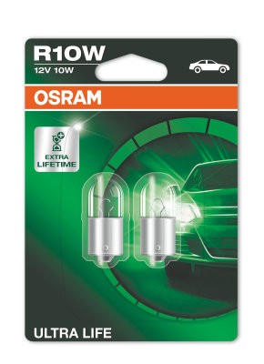 OSRAM 12V 10W BA15S R10W ULTRA LIFE Duo Bliszter