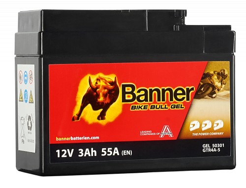 Banner Bike Bull GTR4A-5 YTZ4A-BS