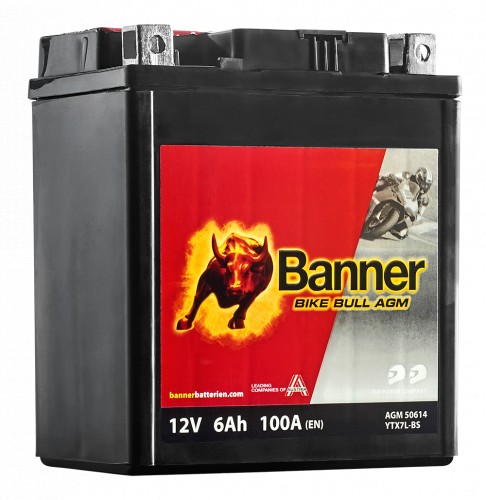 Banner Bike Bull YTX7L-BS 