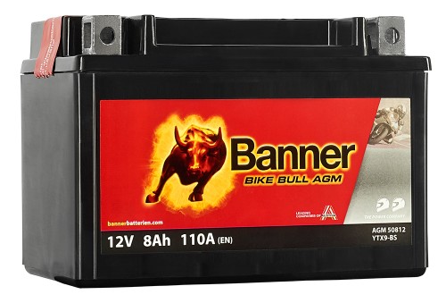 Banner Bike Bull YTX9-BS 