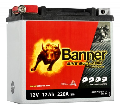 Banner Bike Bull ETX 14 YTX14-BS, YTX16-BS, YB16-B