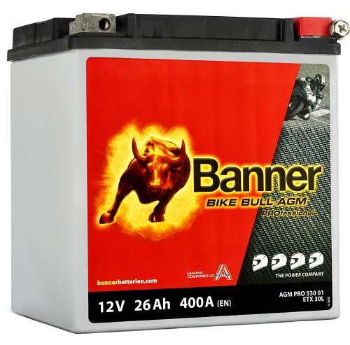 Banner Bike Bull ETX 30L YTZ30L-BS, YB30L-B