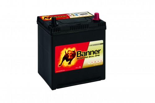 Banner Running Bull EFB 38ah indító akkumulátor