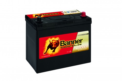 Banner Running Bull EFB 55ah indító akkumulátor