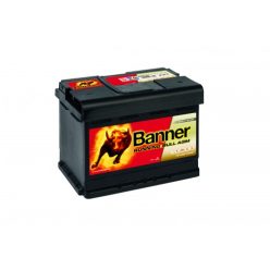 Banner Running Bull 60ah indító akkumulátor