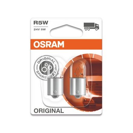 OSRAM 24V 5W BA15s R5W STANDARD Duo Bliszter