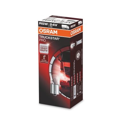 OSRAM 24V 5W BA15s R5W TRUCKSTAR PRO Doboz