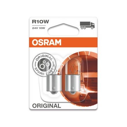 OSRAM 24V 10W BA15s R10W STANDARD Duo Bliszter