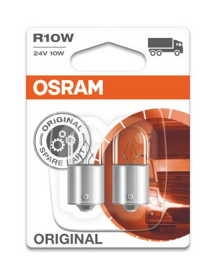 OSRAM 24V 10W BA15s R10W STANDARD Duo Bliszter