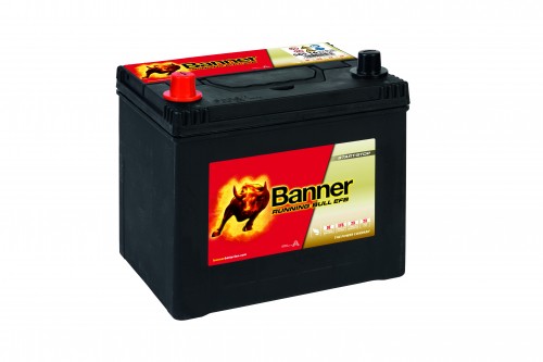 Banner Running Bull EFB 65ah indító akkumulátor