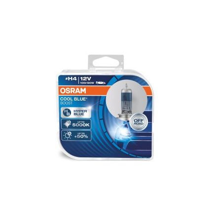 OSRAM 12V 100/90W P43T "H4" OFF ROAD COOL BLUE BOOST Duo-Box