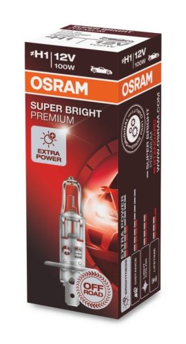 OSRAM 12V 100W P14,5s  OFF ROAD SUPER BRIGHT PREMIUM Doboz