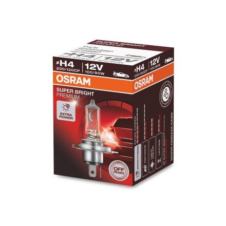 OSRAM 12V 100/90W P43T "H4" OFF ROAD SUPER BRIGHT PREMIUM Doboz