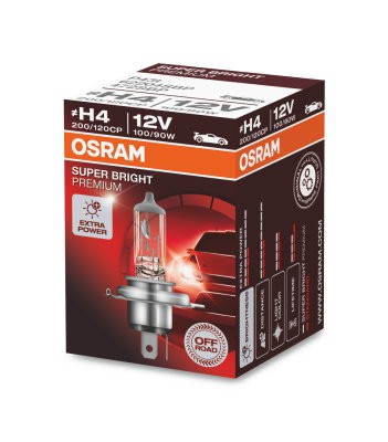 OSRAM 12V 100/90W P43T "H4" OFF ROAD SUPER BRIGHT PREMIUM Doboz