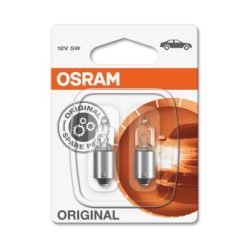OSRAM 12V 5W BA9s  STANDARD Duo Bliszter