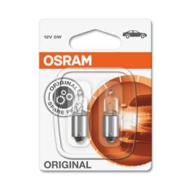 OSRAM 12V 5W BA9s  STANDARD Duo Bliszter