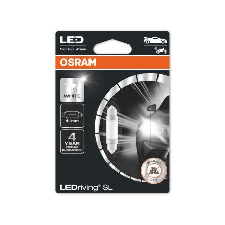 OSRAM 12V 0,6W SV8.5-8  C5W (41 mm) LEDriving® SL Bliszter