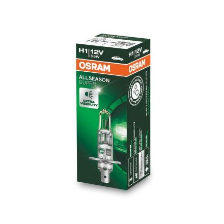 OSRAM 12V 55W P14,5s H1 ALLSEASON SUPER Doboz