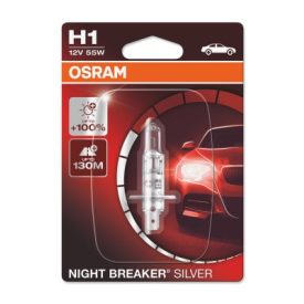 OSRAM 12V 55W P14.5s H1 NIGHT BREAKER® SILVER Bliszter