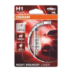 OSRAM 12V 55W P14.5s H1 NIGHT BREAKER® LASER Bliszter