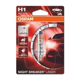 OSRAM 12V 55W P14.5s H1 NIGHT BREAKER® LASER Bliszter