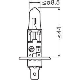 OSRAM 12V 55W P14.5s H1 NIGHT BREAKER® LASER Duo-Box