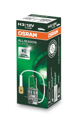 OSRAM 12V 55W PK22s H3 ALLSEASON SUPER Doboz