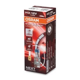 OSRAM 12V 55W PK22s H3 NIGHT BREAKER® LASER Doboz