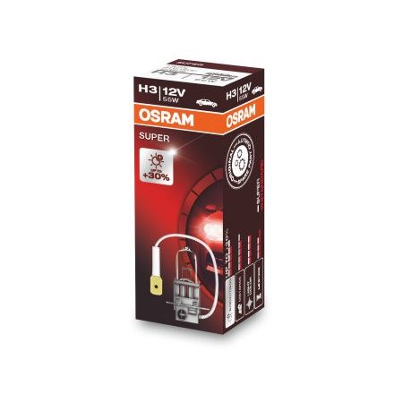 OSRAM 12V 55W PK22s H3 SUPER Doboz