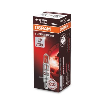 OSRAM 12V 100W PX14.5s  OFF ROAD SUPER BRIGHT Doboz