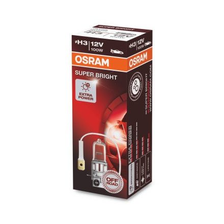 OSRAM 12V 100W PKY22s  OFF ROAD SUPER BRIGHT Doboz