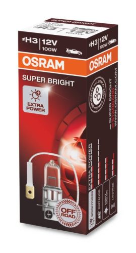 OSRAM 12V 100W PKY22s  OFF ROAD SUPER BRIGHT Doboz