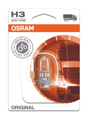 OSRAM 24V 70W PK22s H3 STANDARD Bliszter